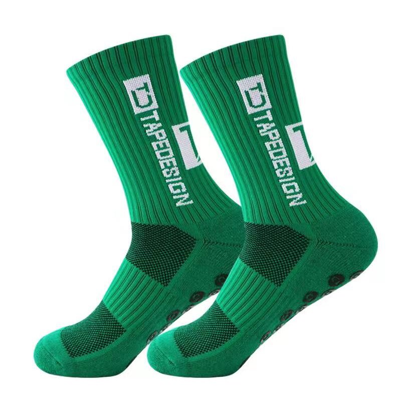 Anti-slip football socks