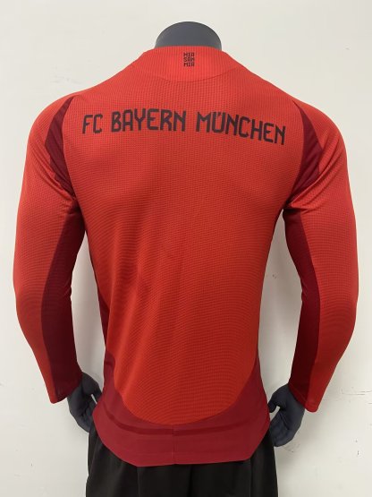24/25 Bayern home long sleeve player version S-XXL
