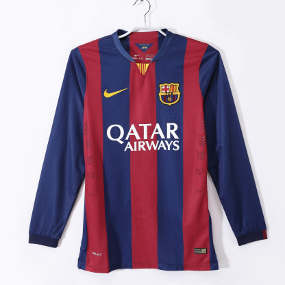 Retro 14/15 Barcelona home long sleeve S-XXL