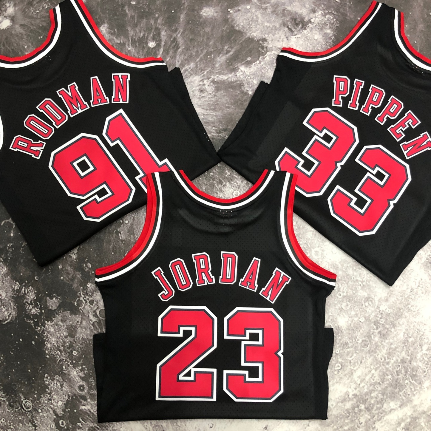1998 retro Chicago Bulls Hot pressing S-XXL