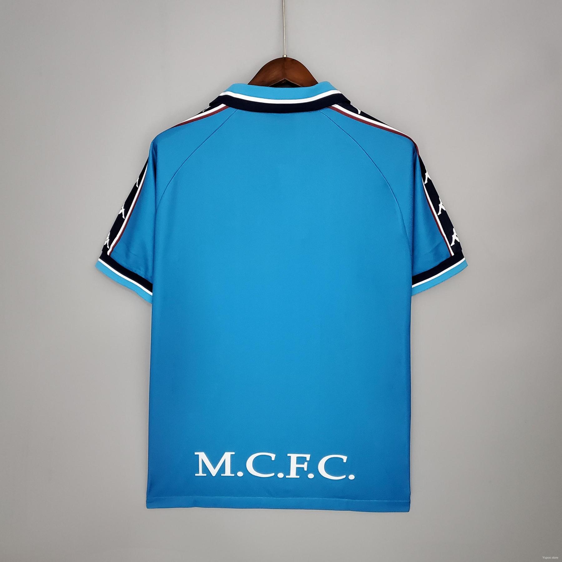 Retro Manchester City 11/12 home Soccer Jersey