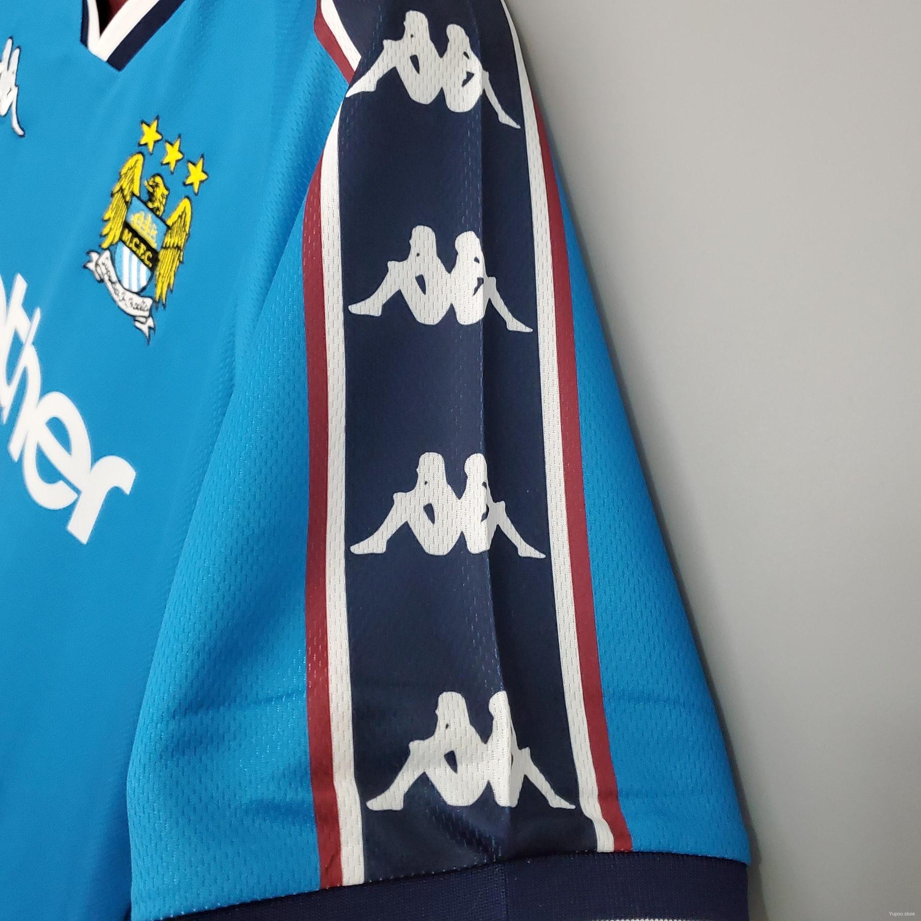 Retro Manchester City 11/12 home Soccer Jersey