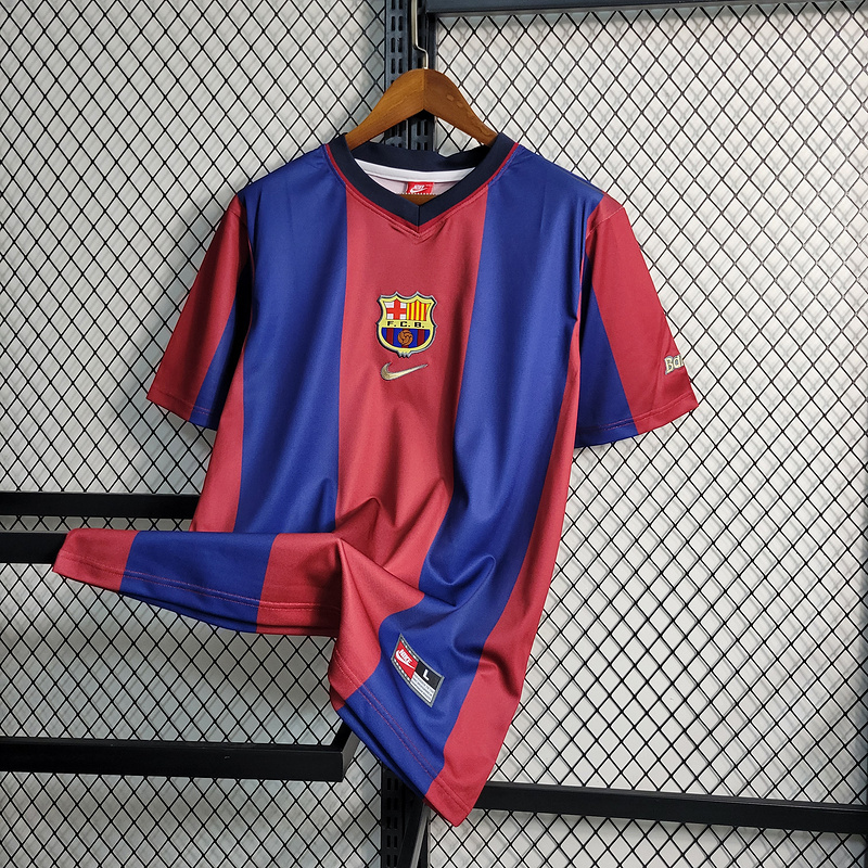 Retro 98-99 Barcelona Home Size S-XXL