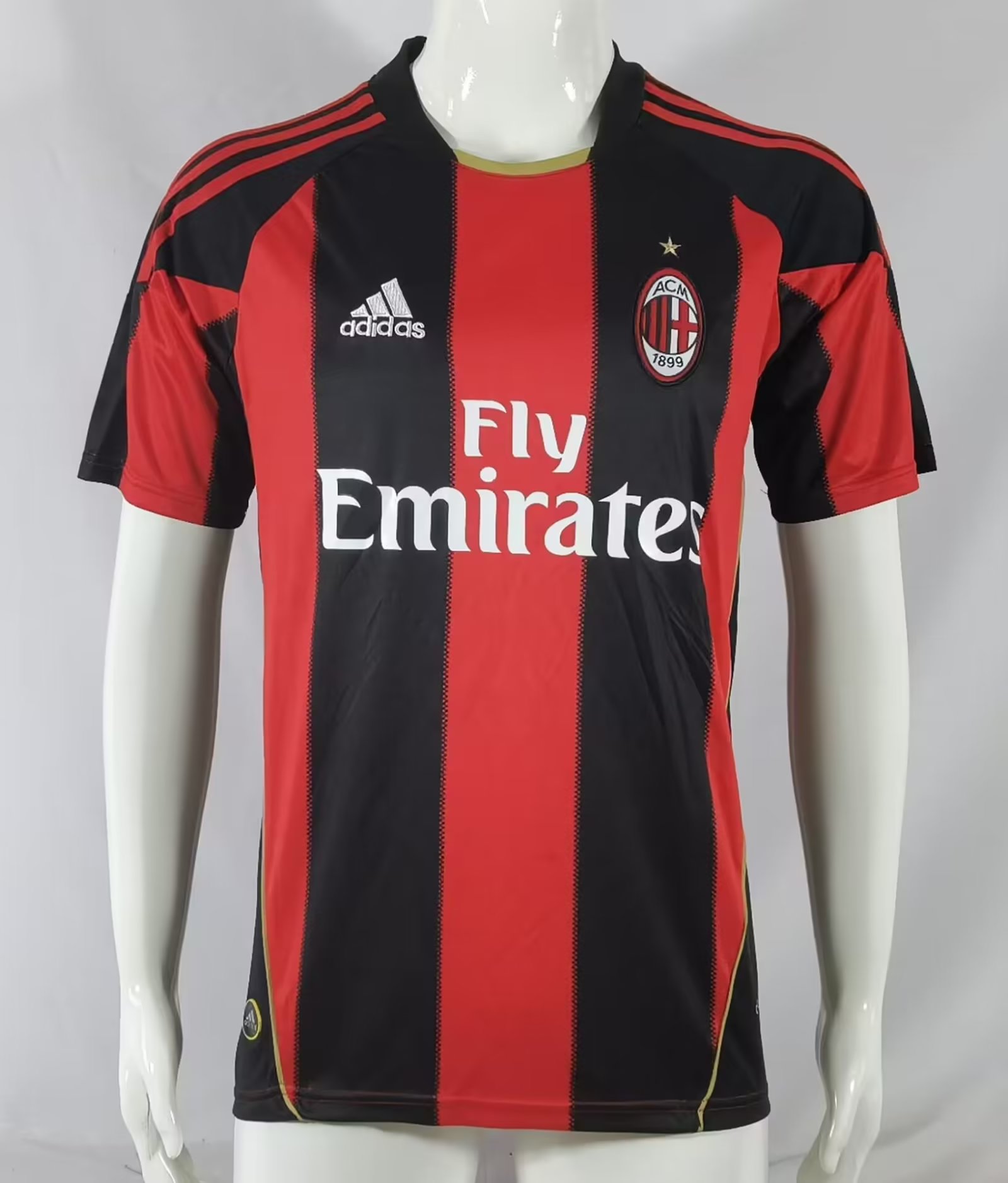 10/11 AC milan home retro version S-XXL