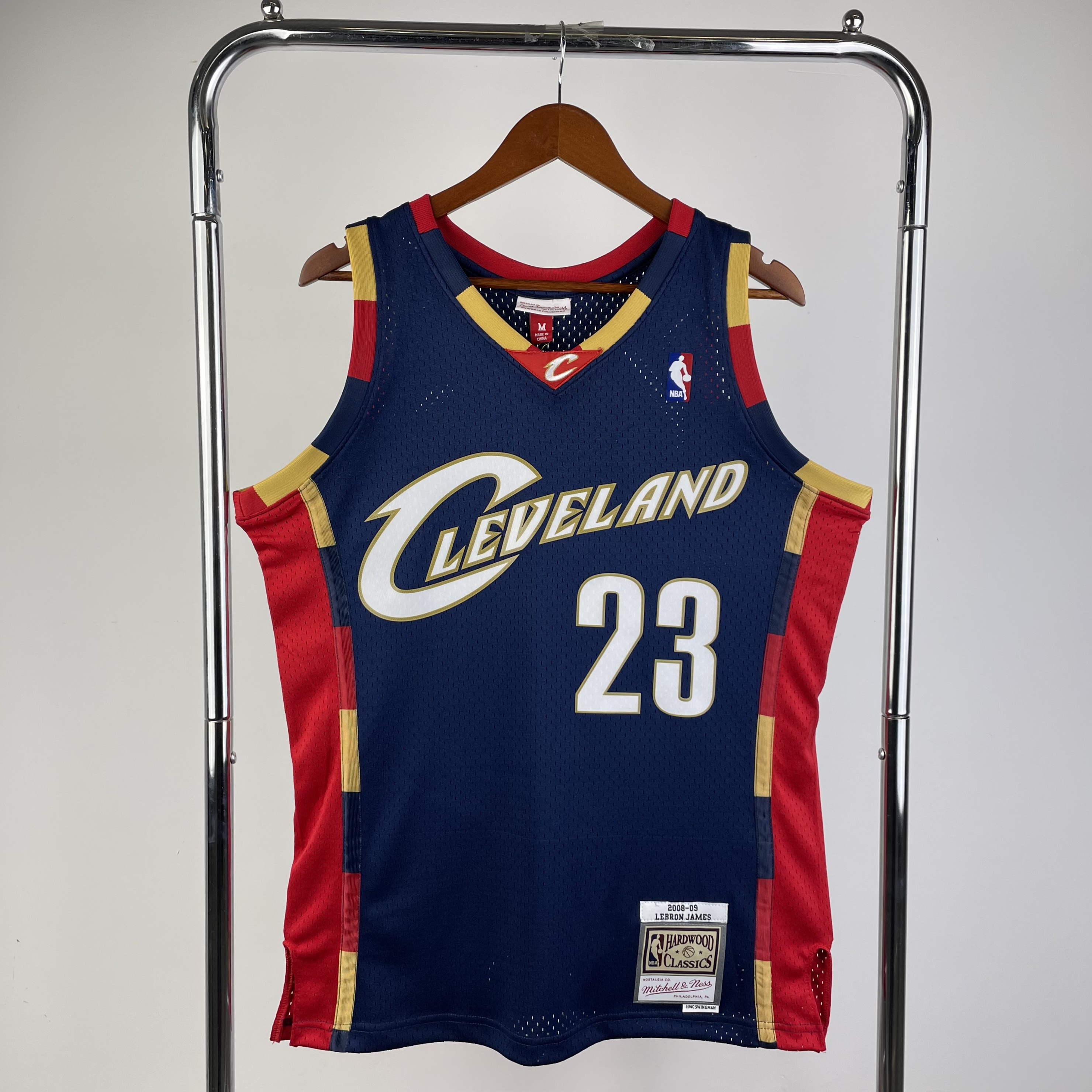 08/09 Cleveland Cavaliers NO.23 Hot-pressure retro version S-XXL
