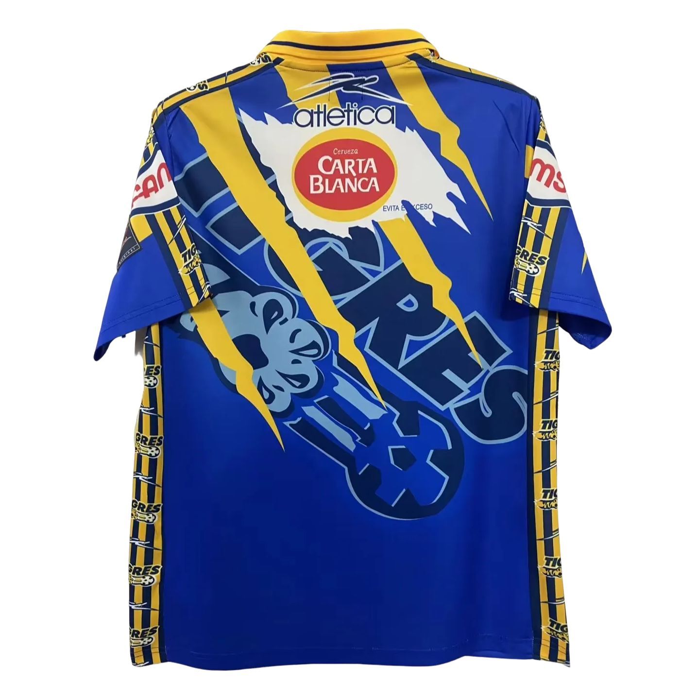9798 Retro Tigres UANL Third Away Jersey S~XXL