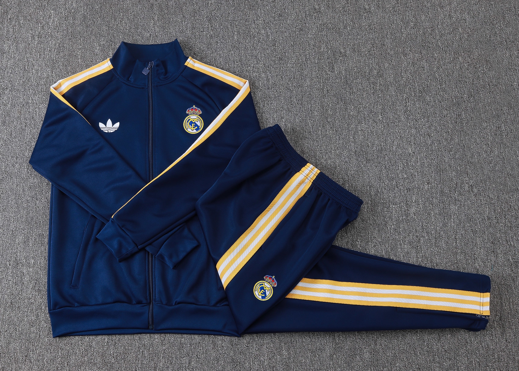 26/27 re@l Medrid Deep Sapphire Blue  Full-Zip Jacket Suit