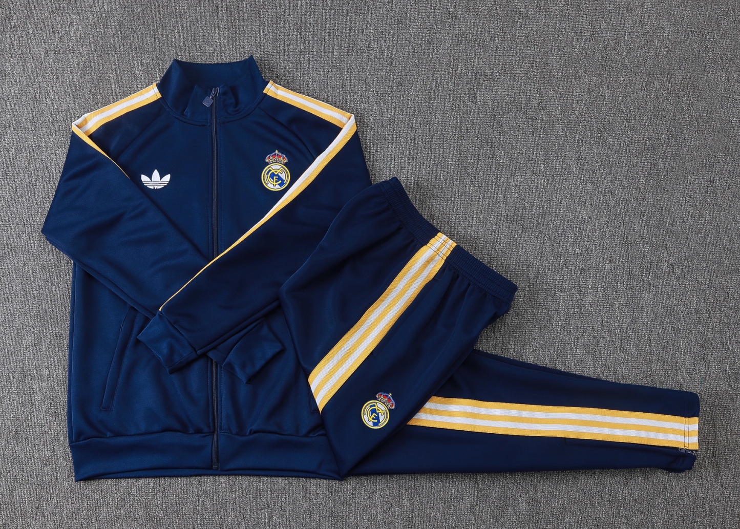 26/27 re@l Medrid Deep Sapphire Blue  Full-Zip Jacket Suit