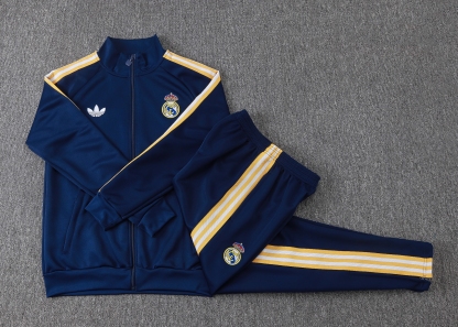 26/27 re@l Medrid Deep Sapphire Blue  Full-Zip Jacket Suit