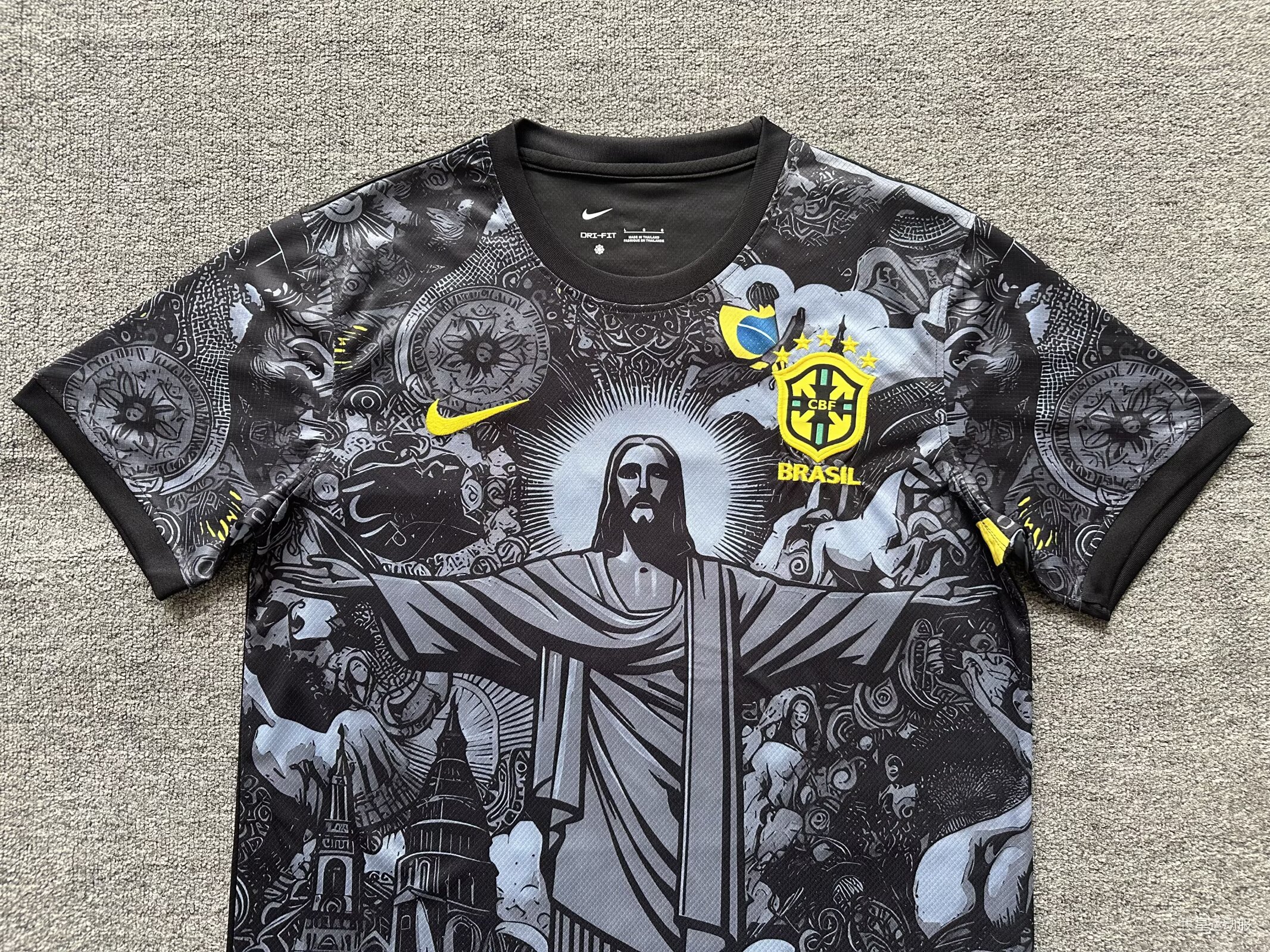 24/25 Brazil Goddess black fan S-4XL