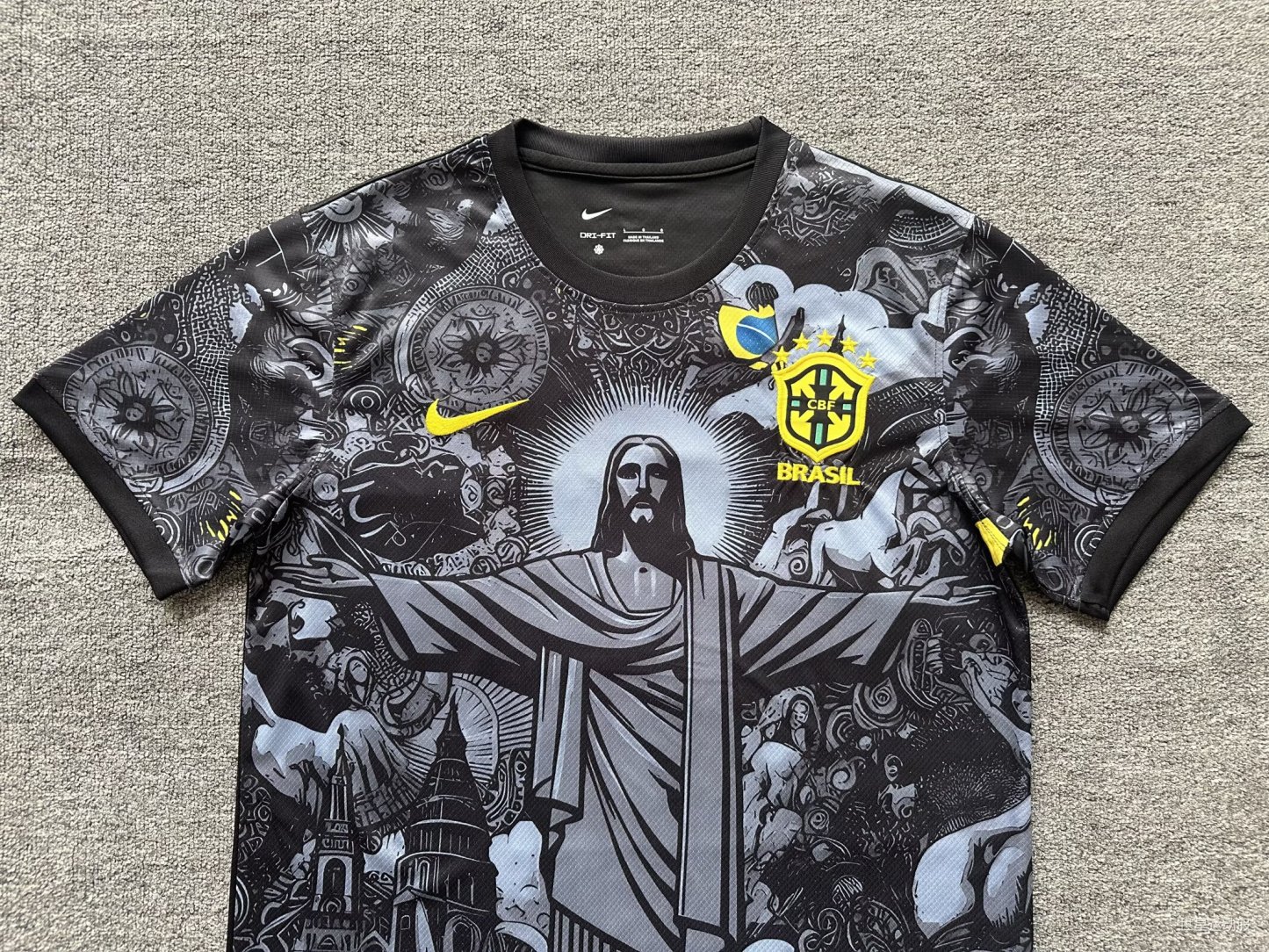 24/25 Brazil Goddess black fan S-4XL