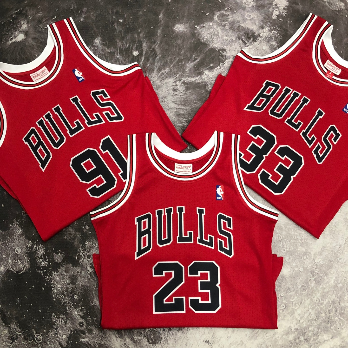 1998 NBA Chicago Bulls red Heat pressed retro version jersey S-XXL