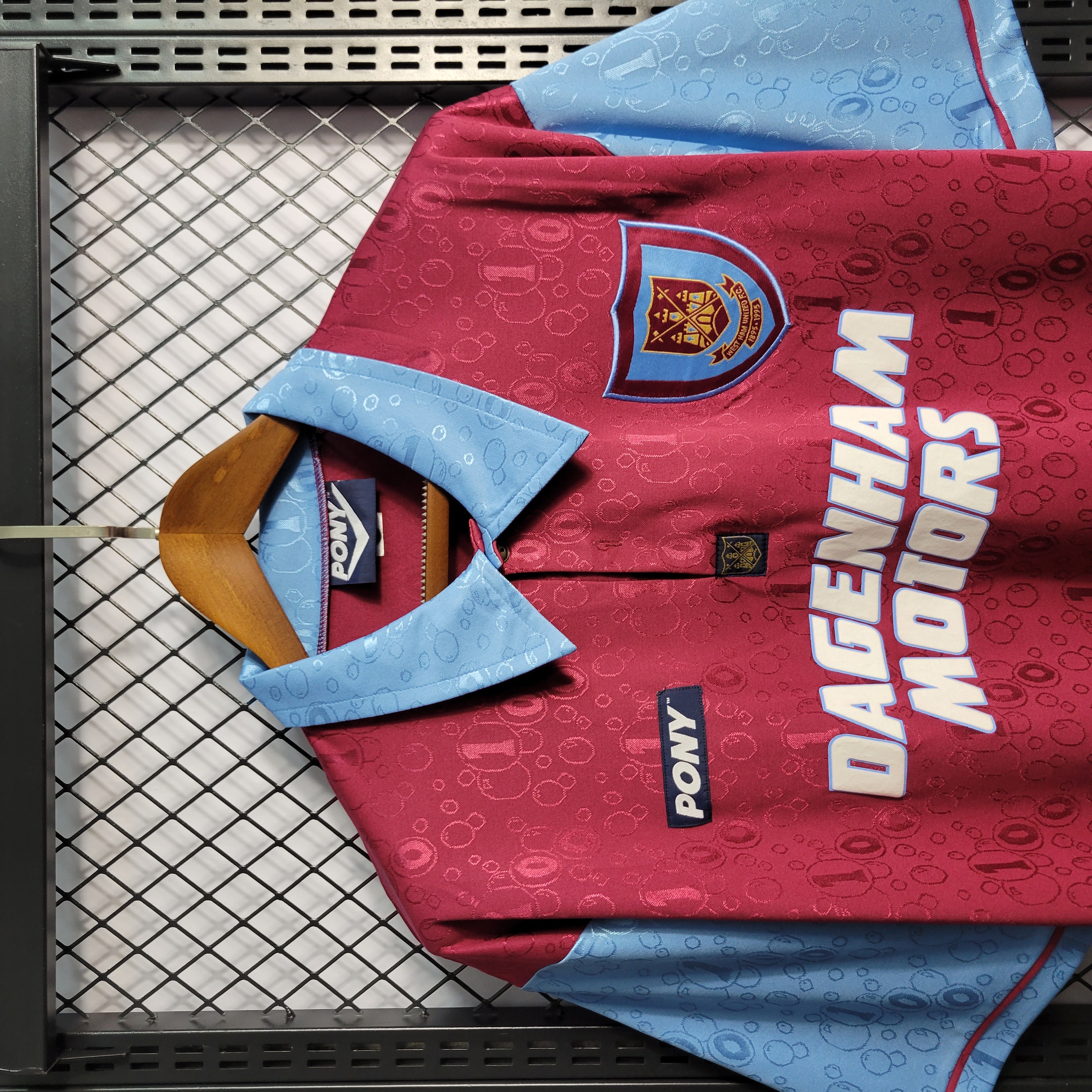 Retro 1995-97 West Ham home S-XXL
