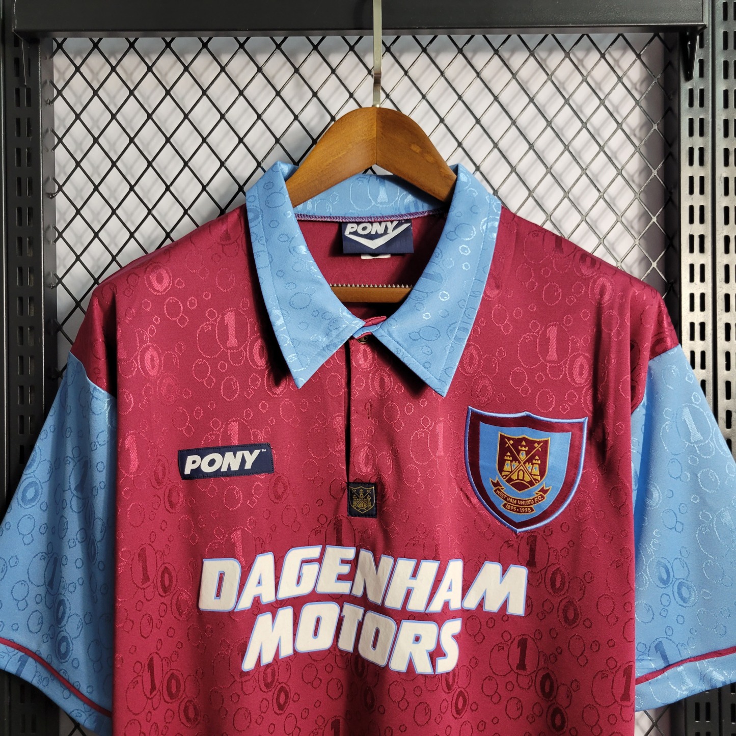 Retro 1995-97 West Ham home S-XXL