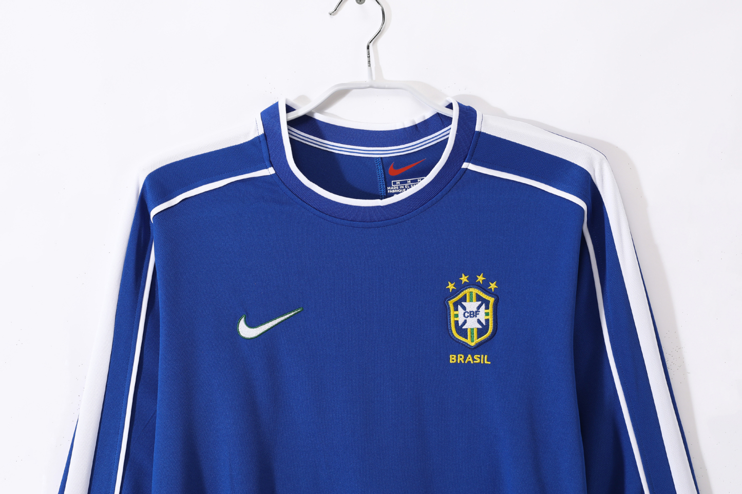 Retro 1998 Brazil away long sleeve S-XXL