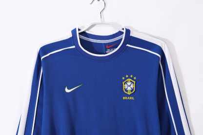 Retro 1998 Brazil away long sleeve S-XXL