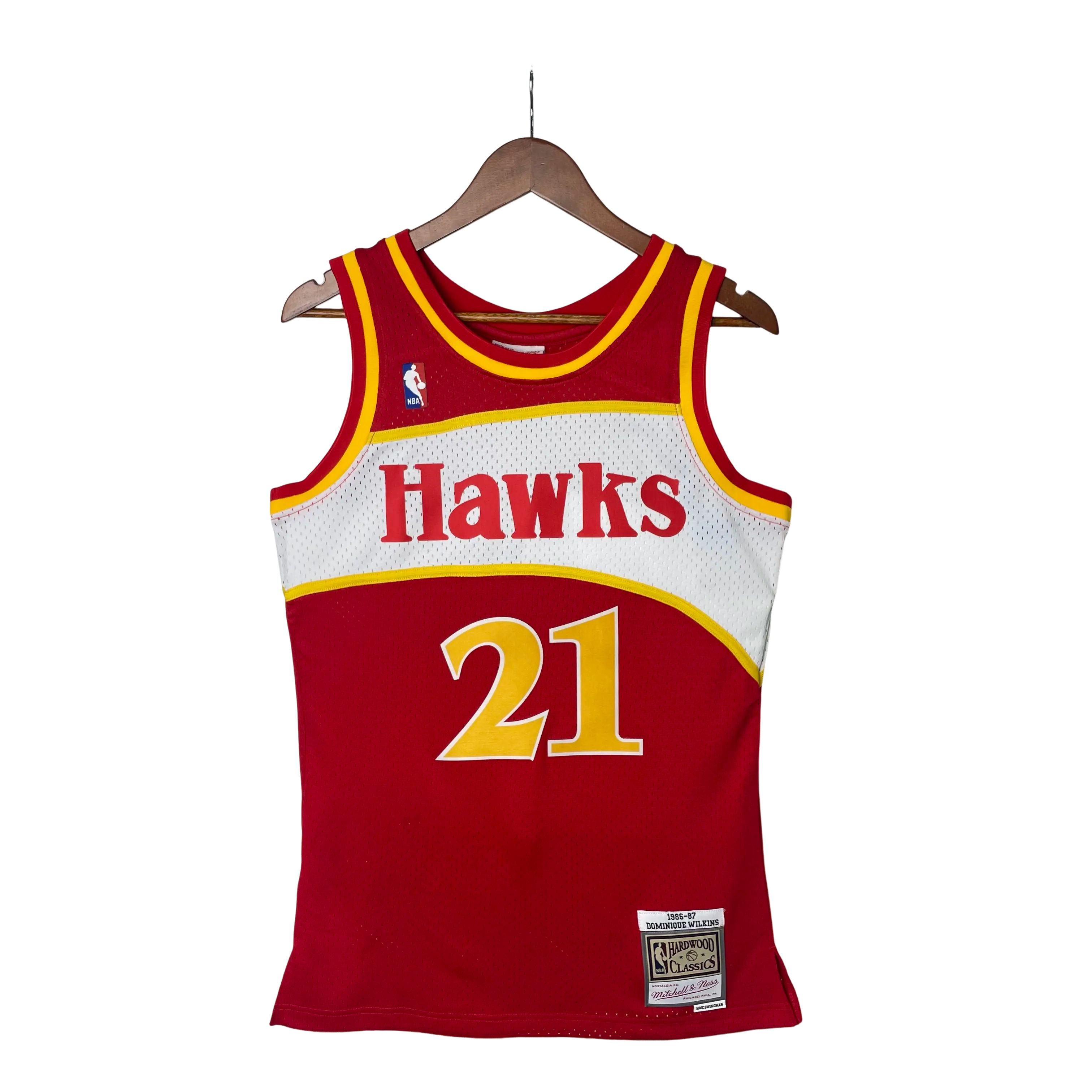 MN Heat Pressed Vintage Jersey: SW Hawks 85/86 Season No.21 Wilkins