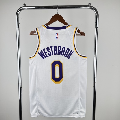 2023 NBA Los Angeles Lakers white version S-XXL