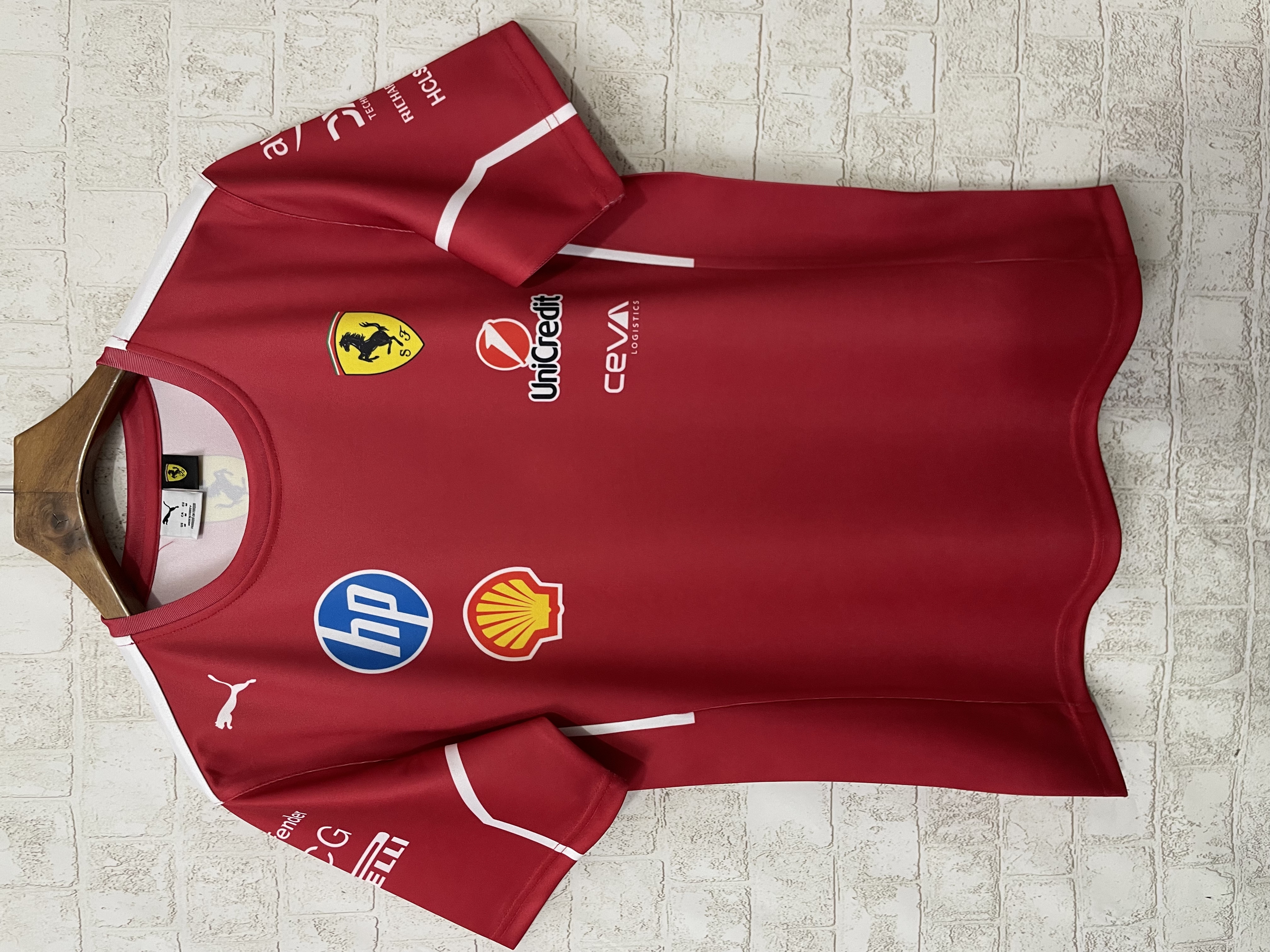 2025 Ferrari F1 Red jersey