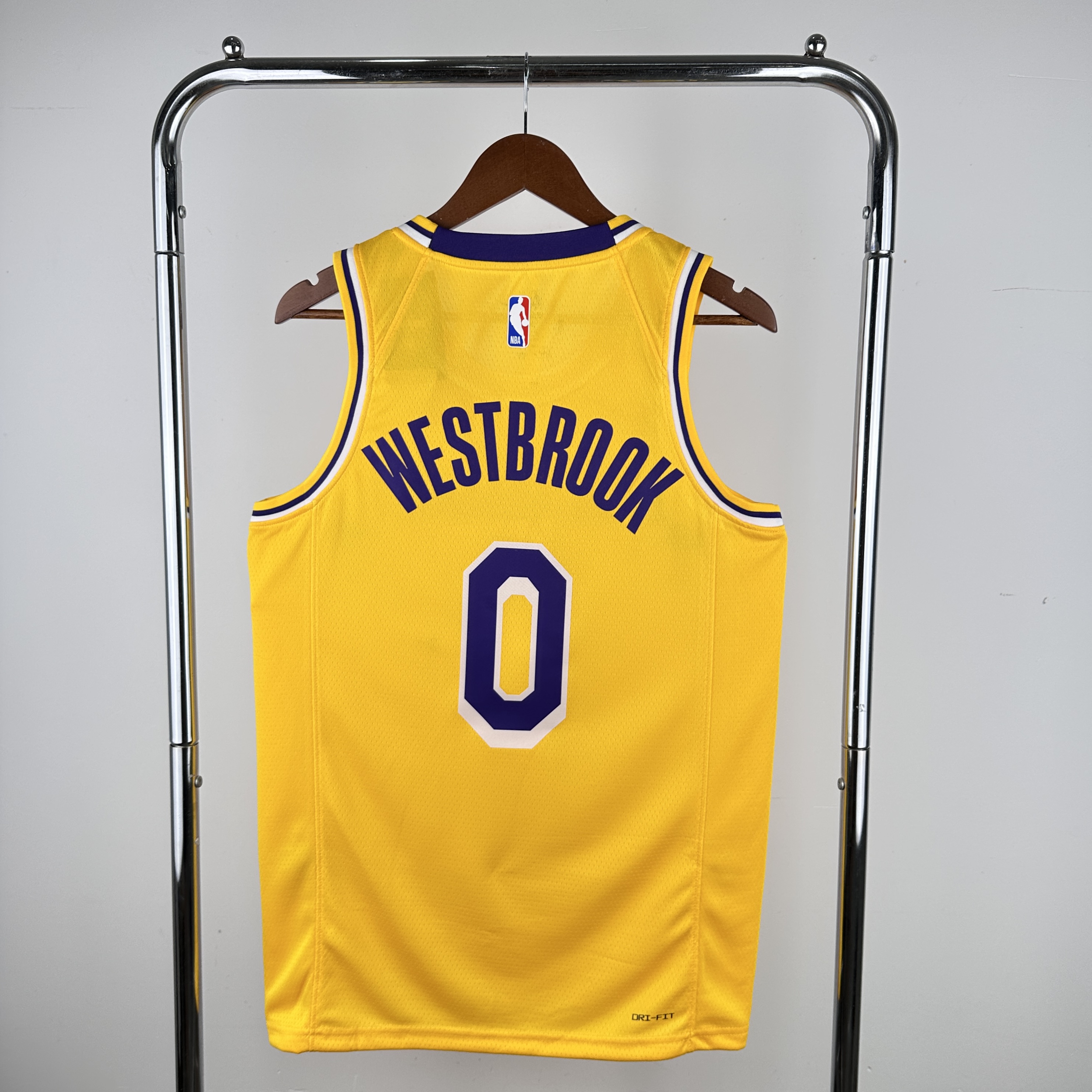 2023 NBA Los Angeles Lakers yellow version S-XXL
