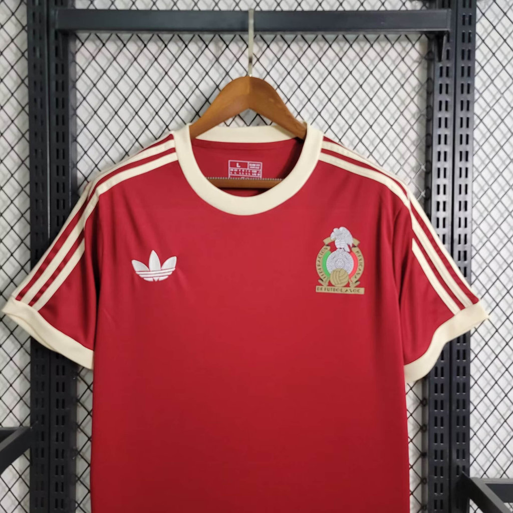 retro 1985 Mexico Red Size S-4XL