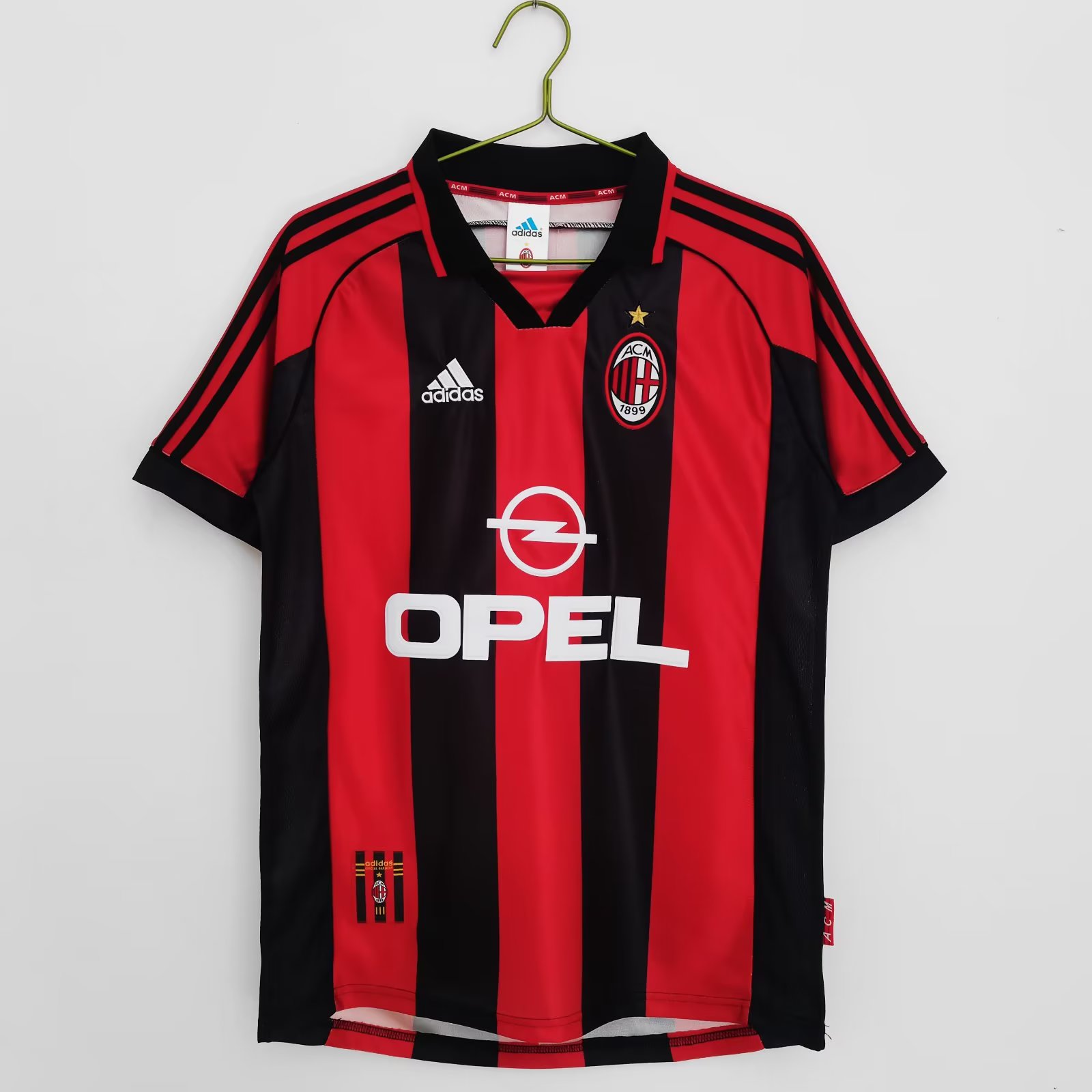 98/99 AC milan home retro version S-XXL