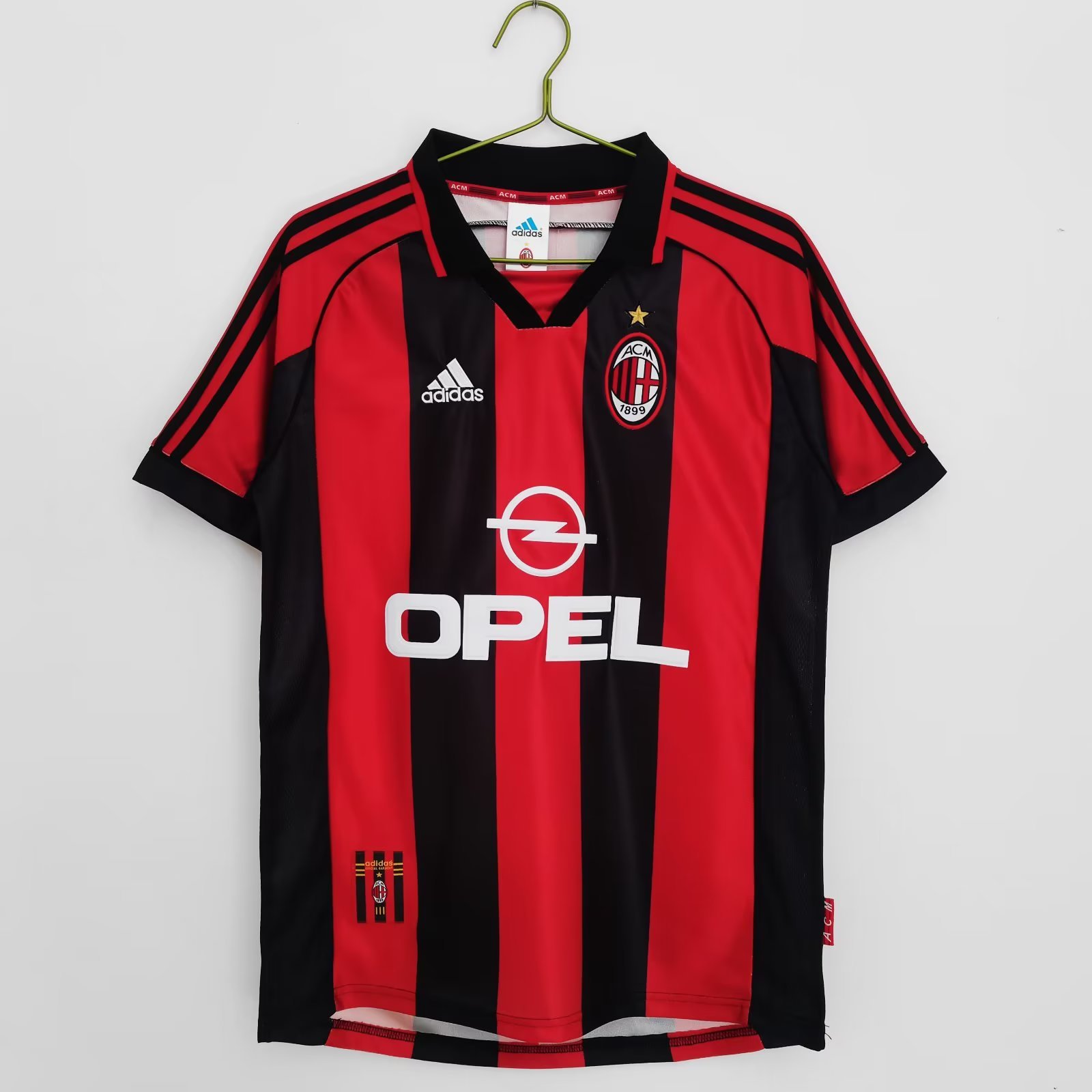 98/99 AC milan home retro version S-XXL