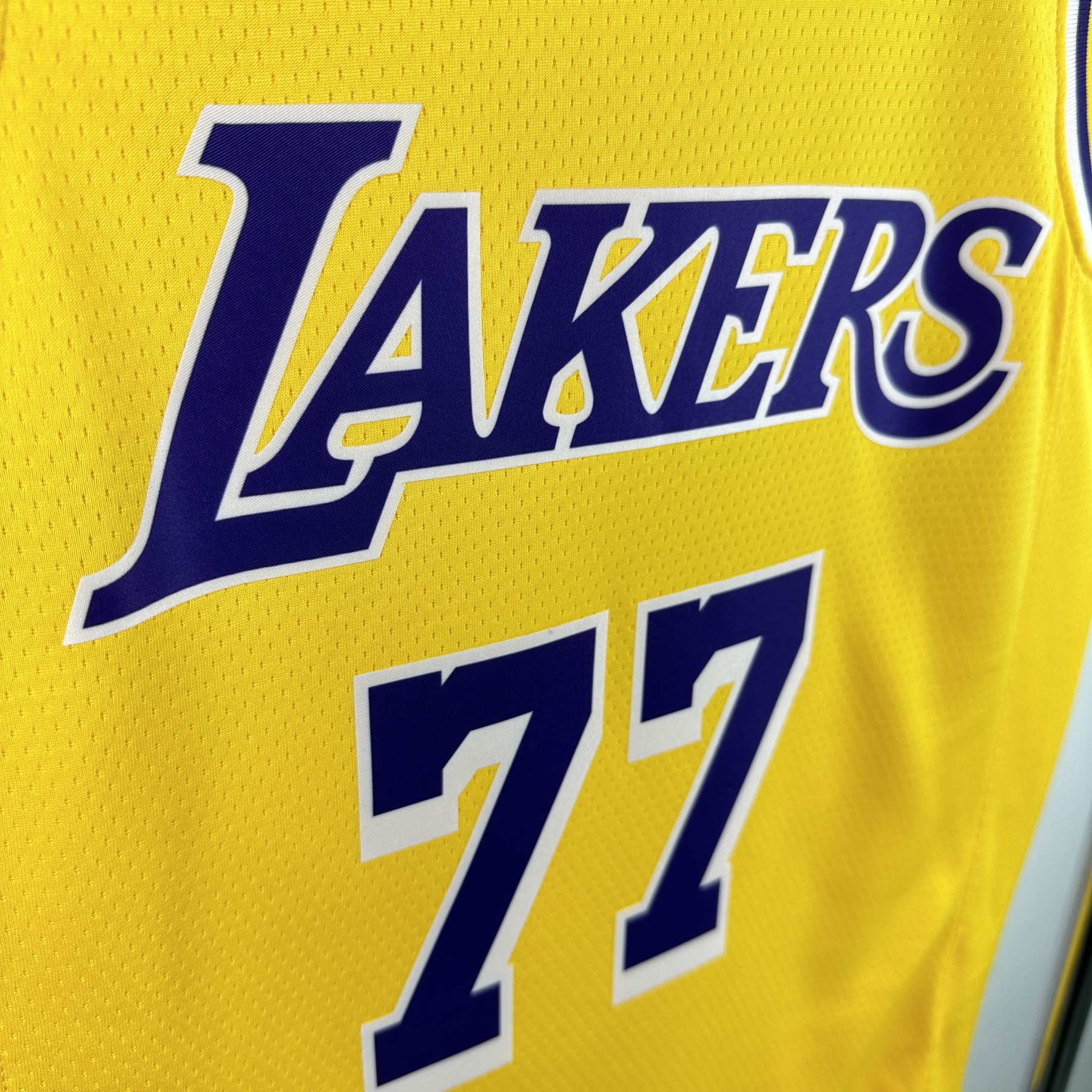 2023 NBA Los Angeles Lakers yellow version S-XXL