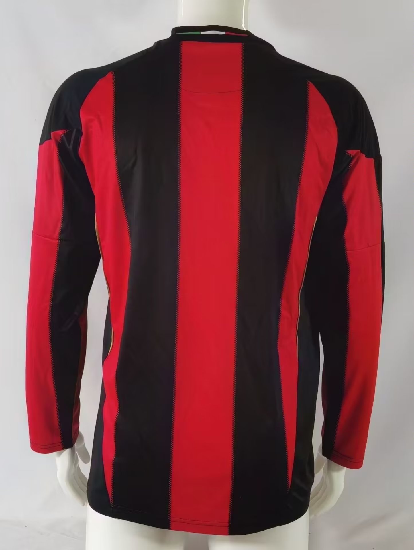 10/11 AC milan home long sleeve retro version S-XXL
