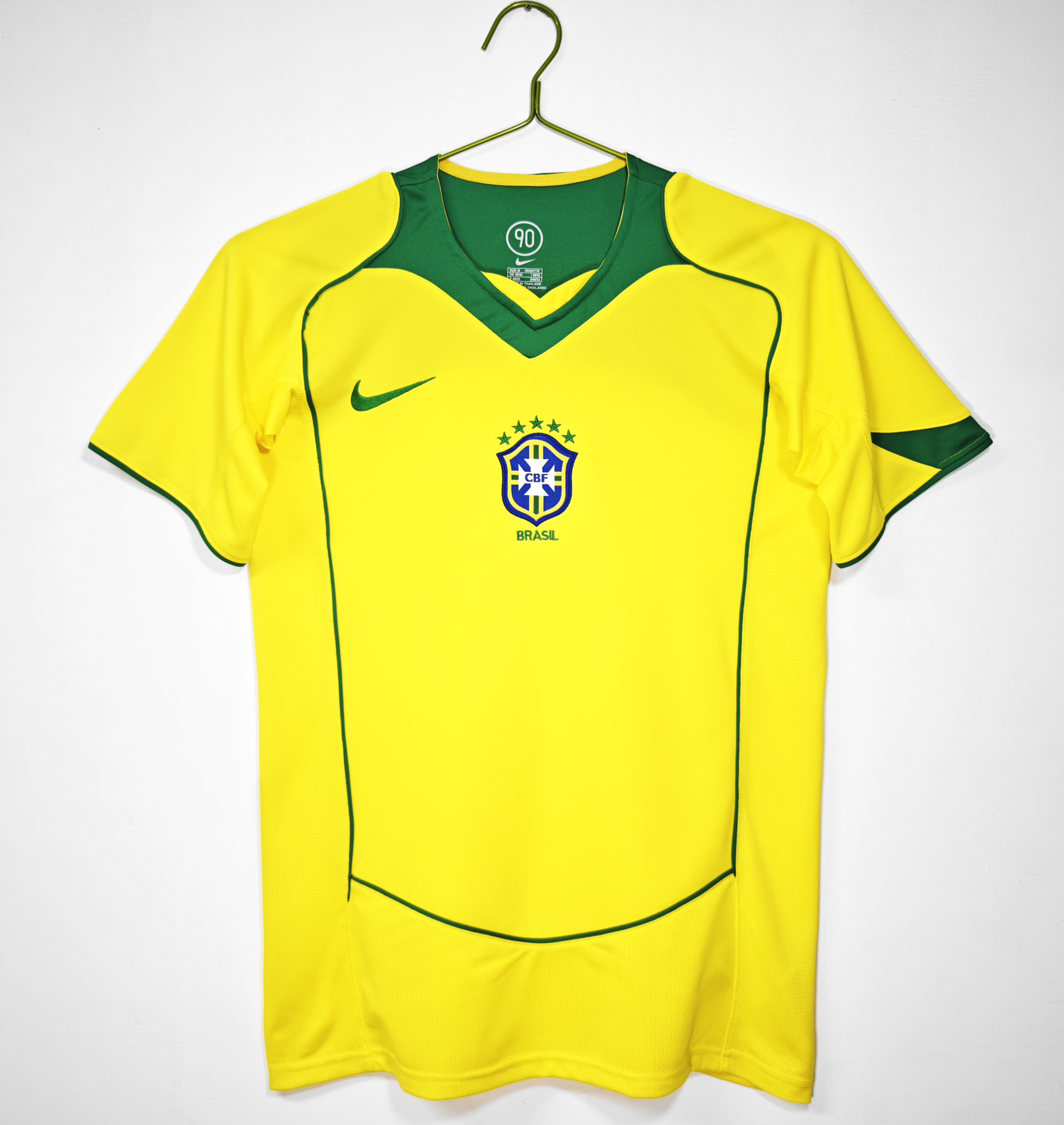 2004 retro Brazil home S-XXL