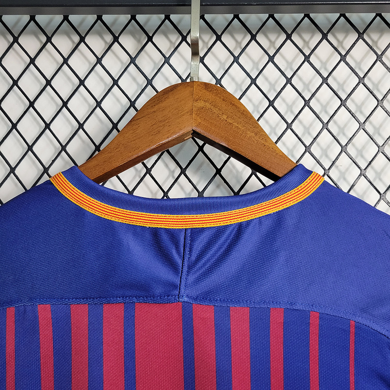 Retro 17-18 Barcelona Home Size S-XXL