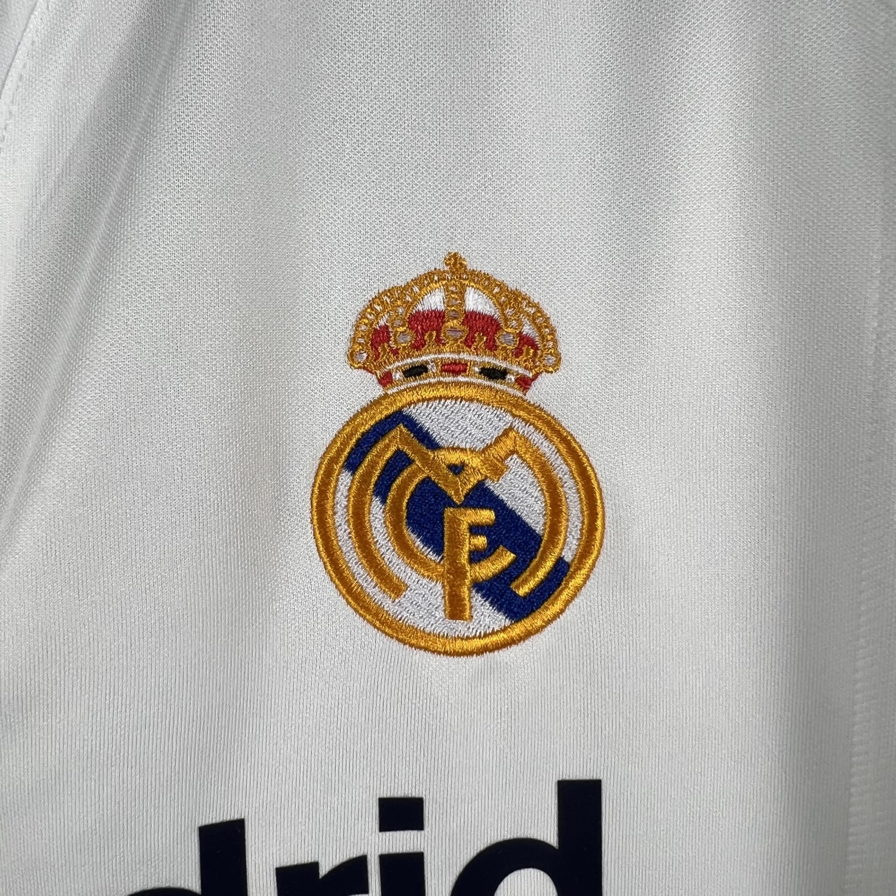 Retro Real Madrid 01/02 Home S-XXL