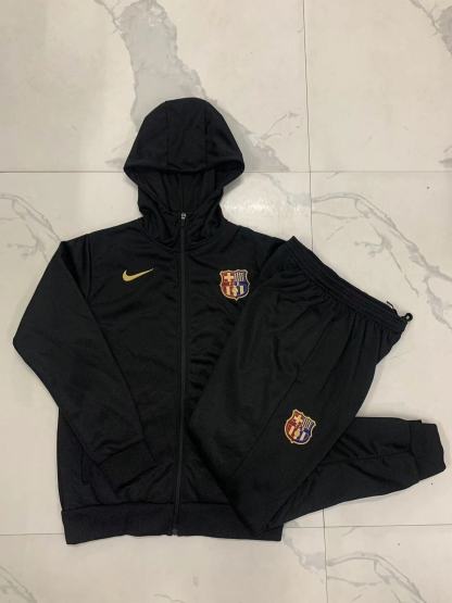 24/25 Barcelona black Full-Zip Jacket Suit