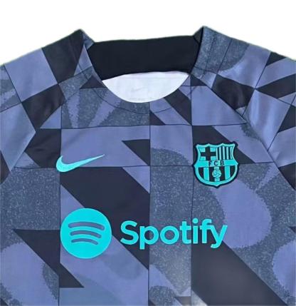 23-24 Barcelona Training black Jersey