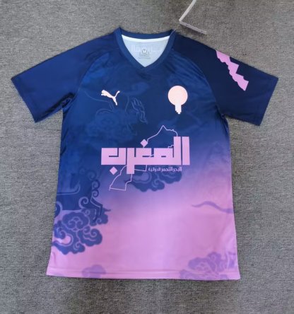 24/25 Morocco Purple-blue special fan version S-XXL