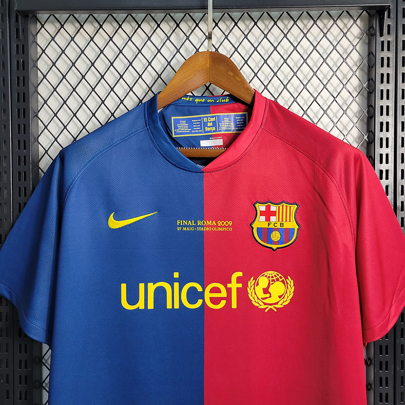 Retro 08-09 Barcelona UCL Final Home Size S-XXL