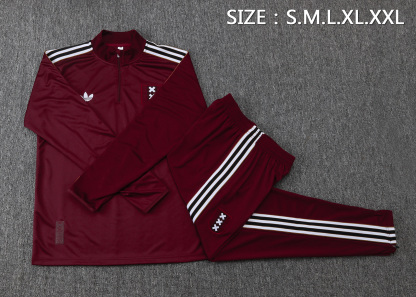 25/26 JAJX red Half-Zip Jacket Suit