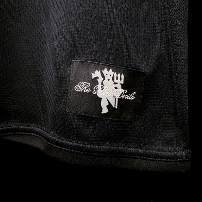 Retro 07/108 Manchester United Away Black S-2XL
