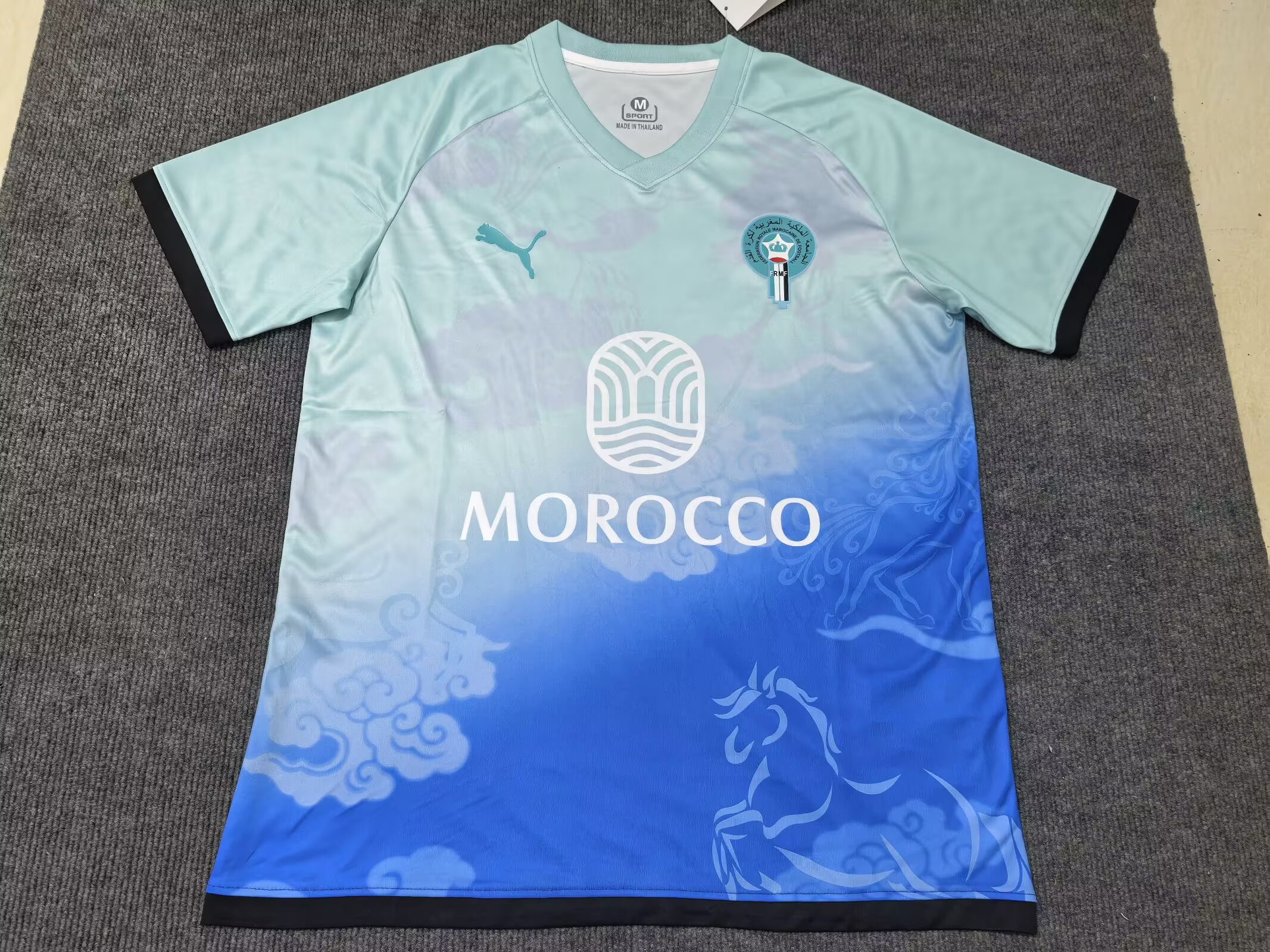 24/25 Morocco green-blue special fan version S-XXL