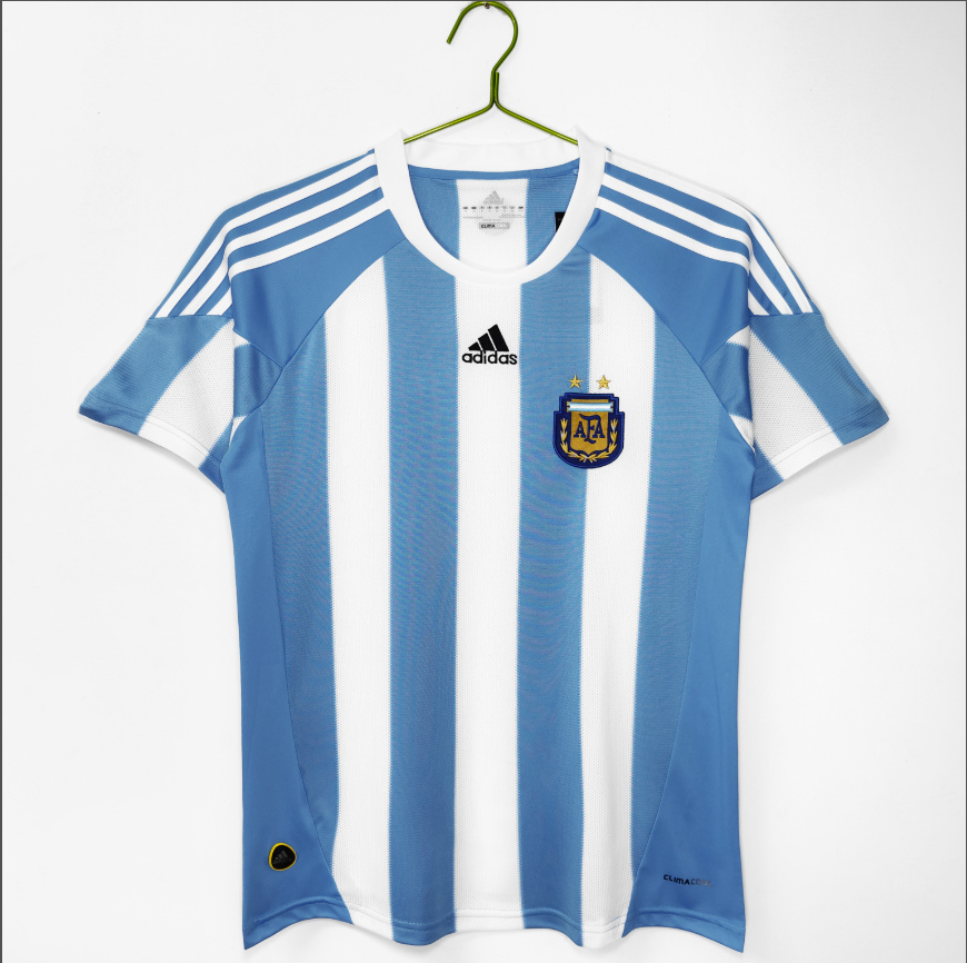 2010 Argentina home Retro version S-XXL