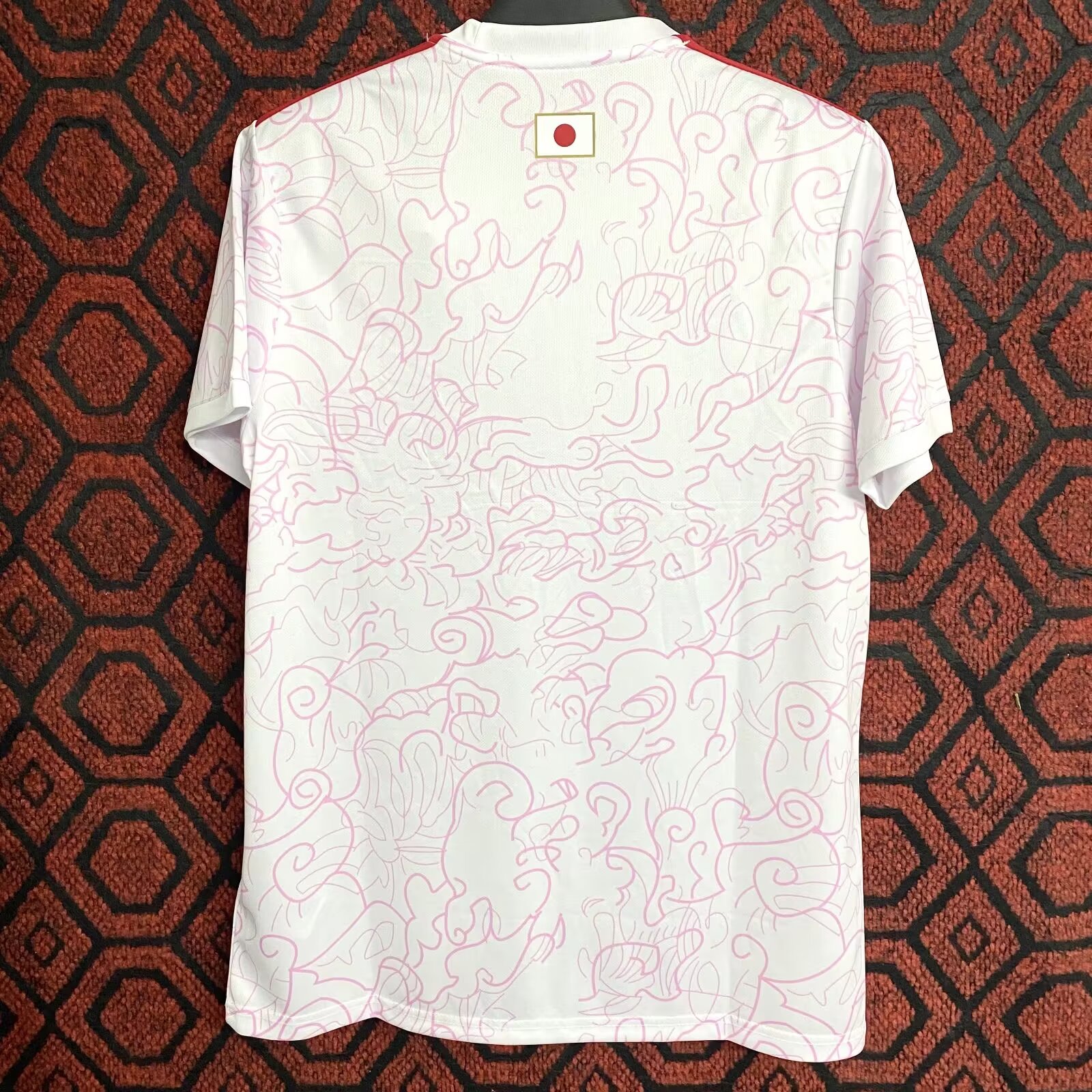2024 Japan Warrior Edition White and Pink S-XXL