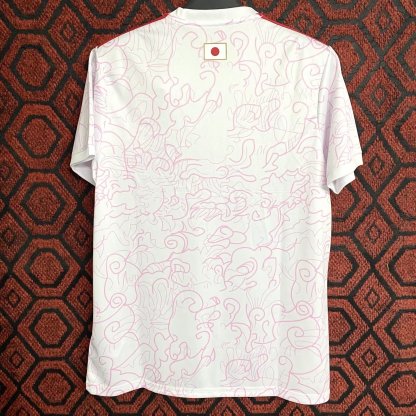 2024 Japan Warrior Edition White and Pink S-XXL