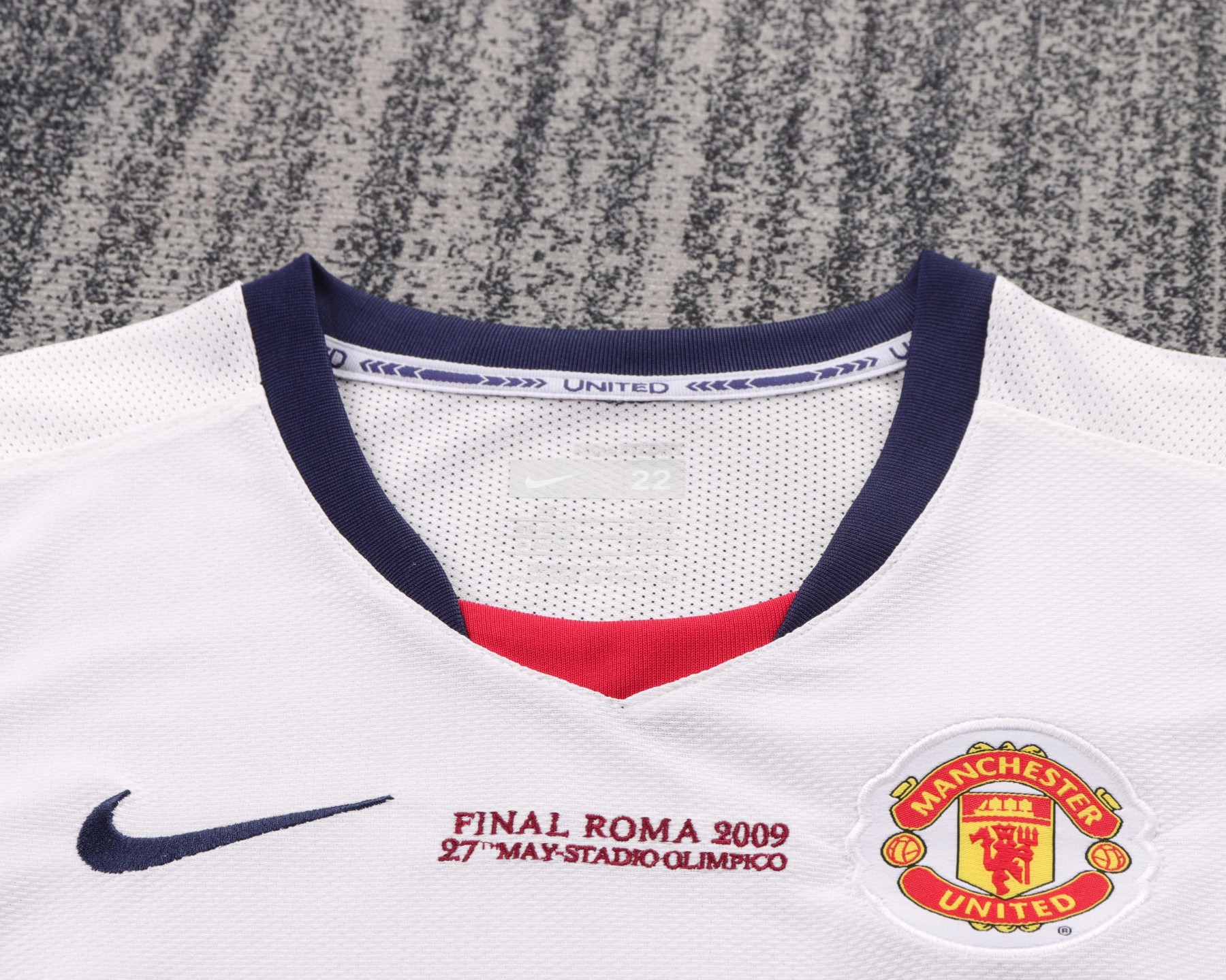 08/09 Manchester United away UCL retro kids version size 16-28