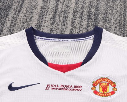 08/09 Manchester United away UCL retro kids version size 16-28