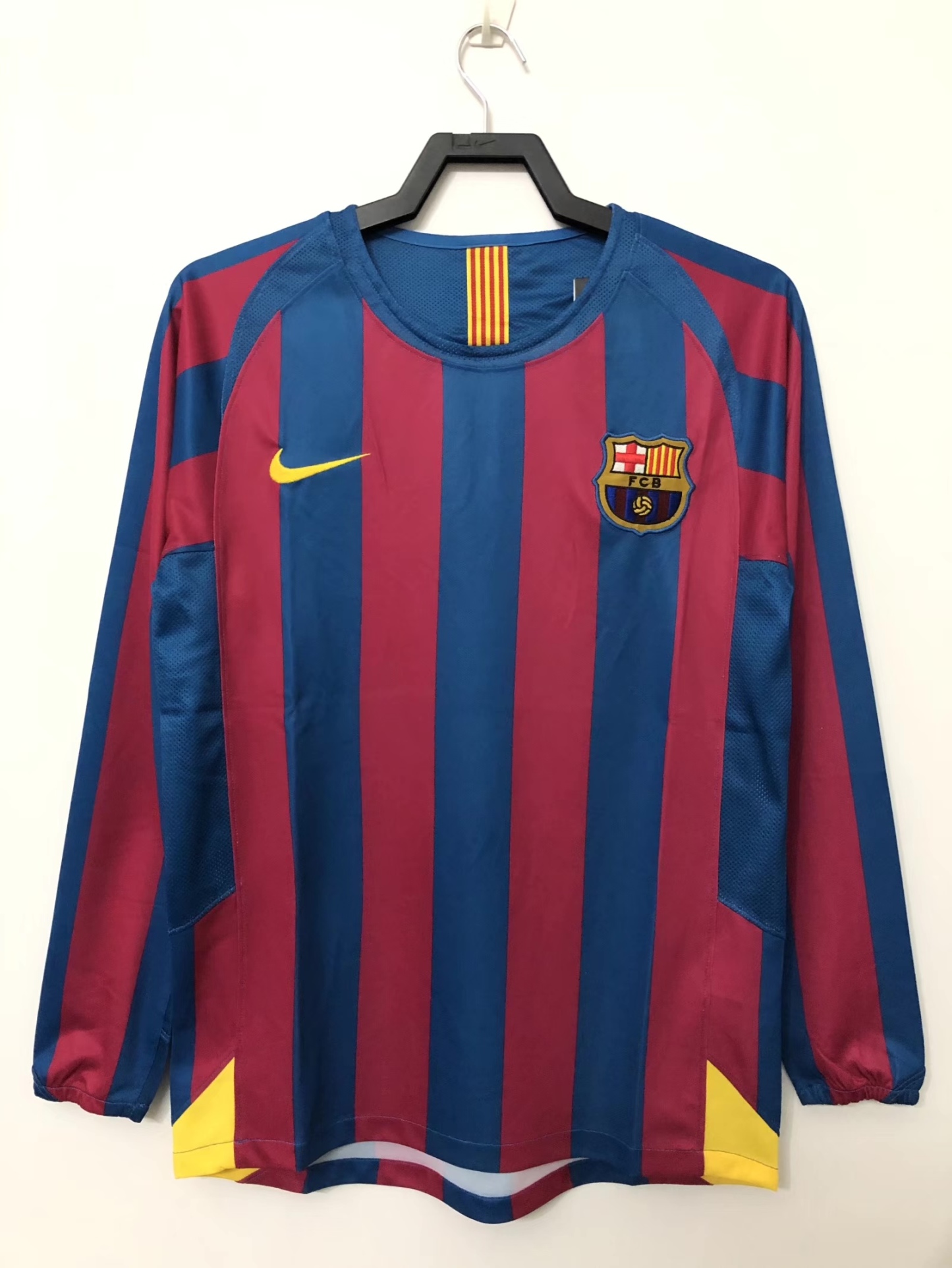 Retro long sleeves 2005/06 Barcelona LALIGA home S-XXL