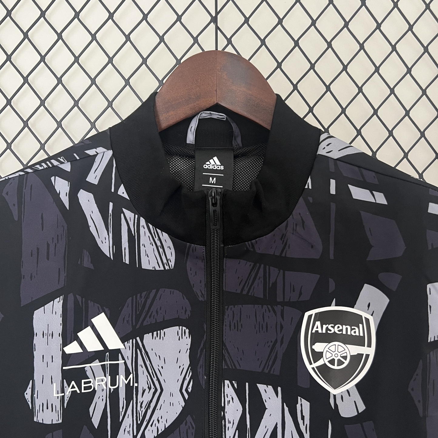 24/25 Arsenal black windbreaker S-XXL