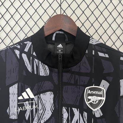 24/25 Arsenal black windbreaker S-XXL