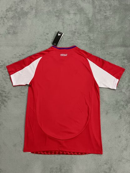 24/25 Chile home fan version S-4XL
