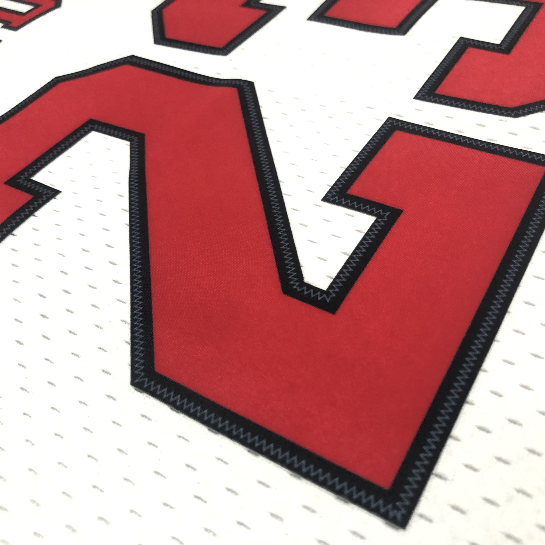 1998 NBA Chicago Bulls white Heat pressed retro version jersey S-XXL