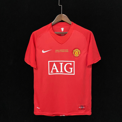Retro 07/08 Manchester United Final Moscow Size:S~XXL